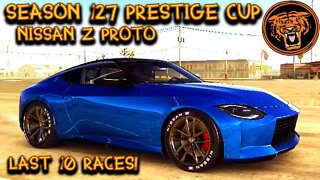 CSR2: Last 10 races of Season 127's Prestige Cup with the Nissan Z Proto