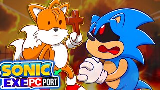 SONIC EXE GANHOU JOGO ASSUSTADOR 😈| Sonic Exe Pc PORT