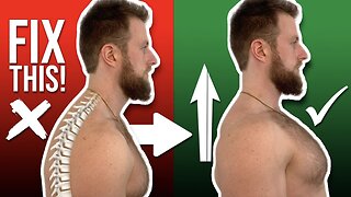 Posture Correction Exercises | The 5 BEST Ones You Can Do At HOME!