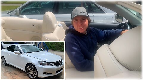 I'VE SOLD MY LEXUS IS350C CONVERTIBLE TODAY! *A 16 YEAR OLD BUYS IT FROM ME*