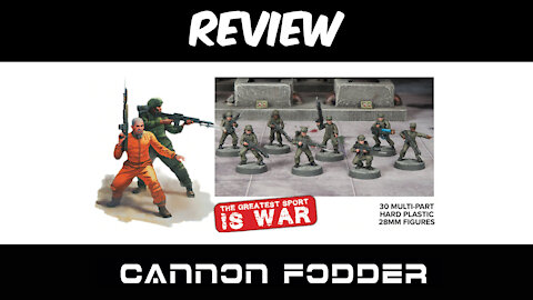 Wargames Atlantic Cannon Fodder – REVIEW