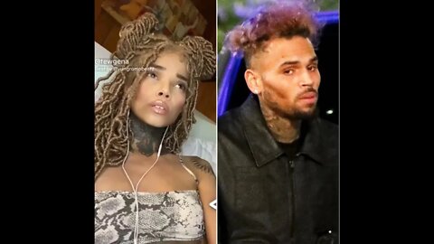 IG Model Gena Tew has AI**. Do chris brown, Nick Cannon, Tyson Beckford have it?