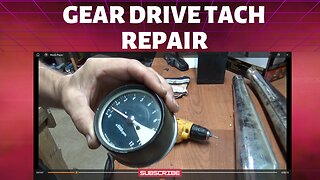 gear drive tach repair
