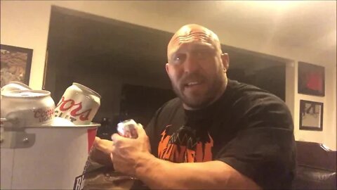 Boozing With The Big Guy Episode 1 (Reading Positive Comments) - Ryback TV