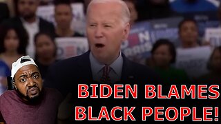 Joe Biden BLAMES Black People For His Policies Destroying America And Admits Kamala Is A DEI Hire!