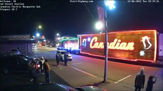 NB Canadian Pacific Holiday Train at Ottumwa, Washington, Muscatine, Bellevue & Dubuque, IA 12-6-22