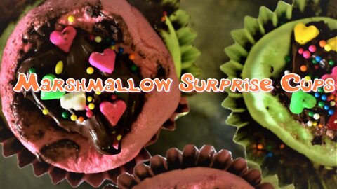 Marshmallow Surprise Cups
