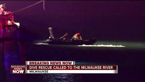Dive team called to Milwaukee River