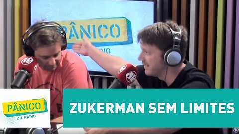 Zukerman não perdoa e chama mãe de convidado para tomar uma caipirinha | Pânico