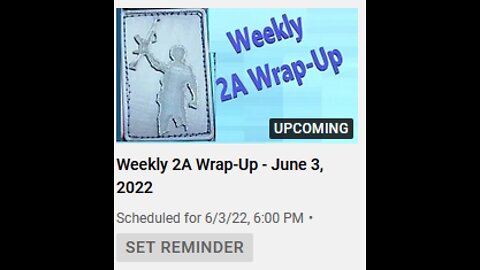 Weekly 2A Wrap-Up - June 3, 2022