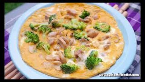 Keto Bacon and Broccoli Frittata