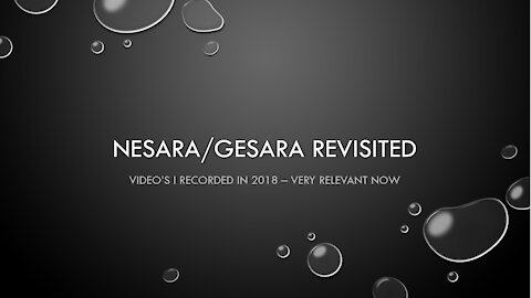 The Bush Telegraph: January 13th 2021: Nesara/Gesara : A Reminder of The Videos I Made In 2018