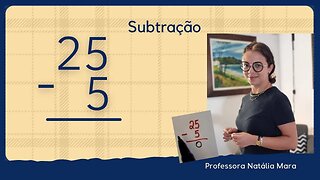 25-5 | 25 menos 5 | Como subtrair?