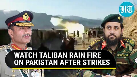 Pak Military Bases Under Attack; Taliban Mobilise Troops & Artillery Amid Clashes On Border