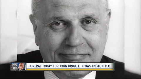 Funeral for John Dingell in Washington D.C.