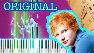 PERFECT by ED SHEERAN - ORIGINAL PIANO TUTORIAL + SPARTITO GRATIS