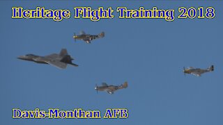 Heritage Flight Training and Certification Course 2018 -- Davis-Monthan AFB, Tucson, Arizona