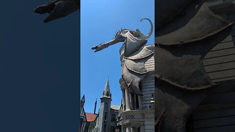 Dragon at Diagon Alley at Universal Studios Orlando Florida!