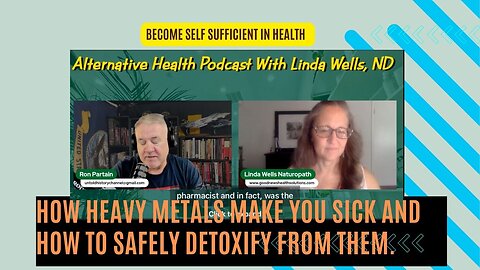 I join Ron to talk about Health problems of Heavy Metal Toxicity and how to safely Remove it.