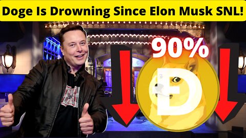 Dogecoin Dropped 90% Since Elon Musk's SNL!