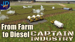 From Farm to Diesel 🚛 Ep39 🚜 Captain of Industry 👷 Lets Play, Walkthrough, Tutorial