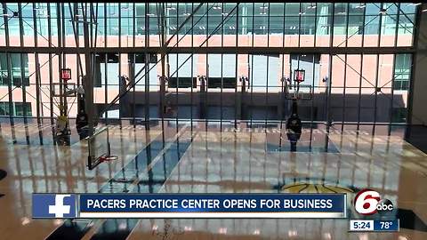 Pacers unveil new training facility