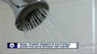Southfield apartments going on 5 days without hot water