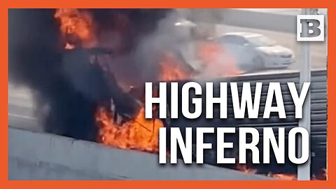 Tractor Trailer Fire on San Fran Highway Quickly Extinguished, No Injuries Reported