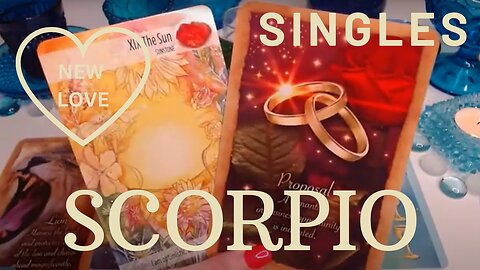 SCORPIO SINGLES ♏ 💖YOU'RE THE ONE!👰🪄THEY KNOW YOU WERE SENT TO THEM💍🥂 NEW LOVE /SINGLES SCORPIO