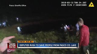 Deputies rush to save people from Pasco Co. lake