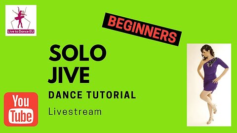 02.04.23 Beginners SOLO Jive dance Tutorial 3 | LIVE Stream