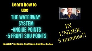 Learn how to use the Waterway System of Chinese Medicine in 5 minutes! The Jing Well Points