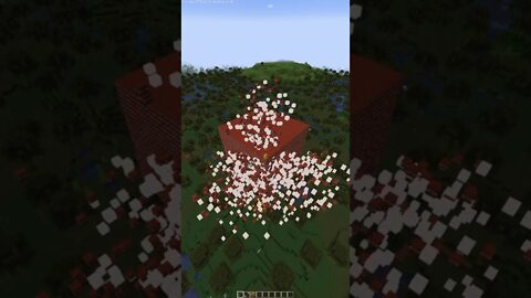 30K TNT EXPLOSION! #minecraft #shorts