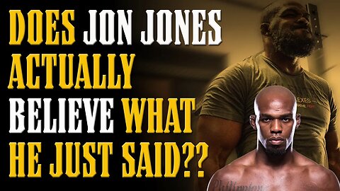 Jon Jones Makes SHOCKING STATEMENTS Going into UFC 285!!