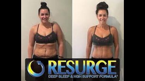Burn that body fat easily with resurge.