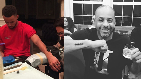 Steph and Dell Curry Celebrate NBA Championship in the Craziest Way Possible