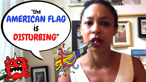 MSNBC Contributor Mara Gay: ‘Disturbing’ To See ‘Dozens of American Flags’