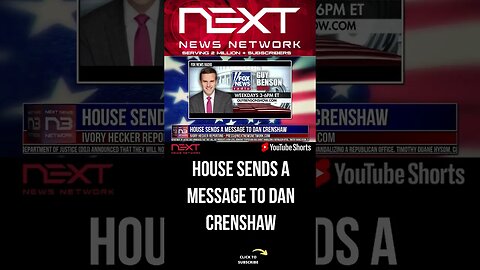 House sends a Message to Dan Crenshaw #shorts