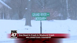 One dead in Williamston Twp. crash
