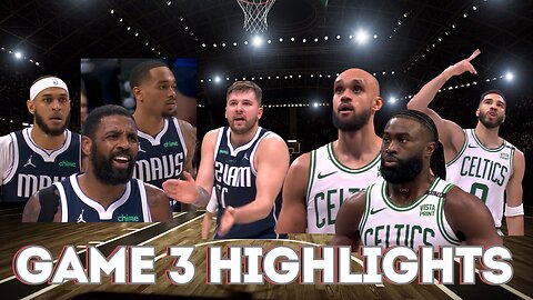 Top Plays of Game 3 June 12: Mavericks vs Celtics | NBA Finals Highlights