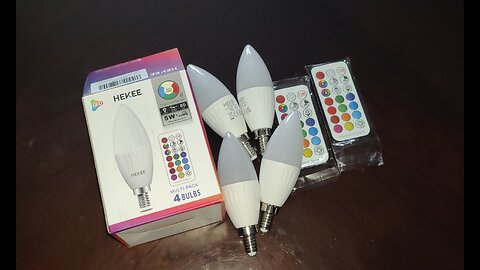 HEKEE E12 LED Candelabra Light Bulbs