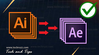 How to Export/Import Adobe Illustrator Files into After Effects With Layers - 2021