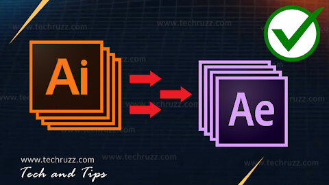 How to Export/Import Adobe Illustrator Files into After Effects With Layers - 2021