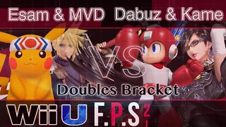 RNG|Dabuz & Kameme vs. PG|Esam & PG|MVD Wii U Doubles Losers Quarters - FPS2