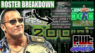 WWF WrestleMania 2000 N64 (CUSTOM ROSTER BREAKDOWN) | PWT Games