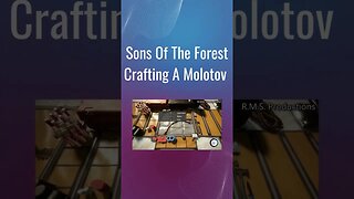 Sons Of The Forest Crafting A Molotov