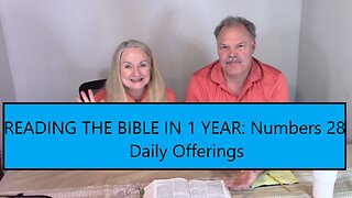 Reading the Bible in 1 Year - Numbers Chapter 28 - Daily Offerings