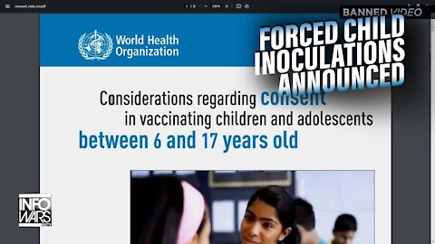 We are at War and They are Coming for Our Children: UN Announces Global Forced Inoculation