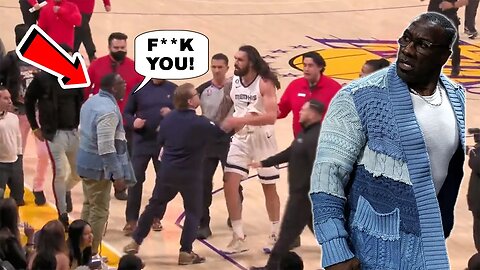 Shannon Sharpe gets into HEATED altercation with Grizzlies players while shilling for LeBron James!