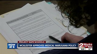 As Tulsa says no to medical marijuana on campus, McAlester gives green light